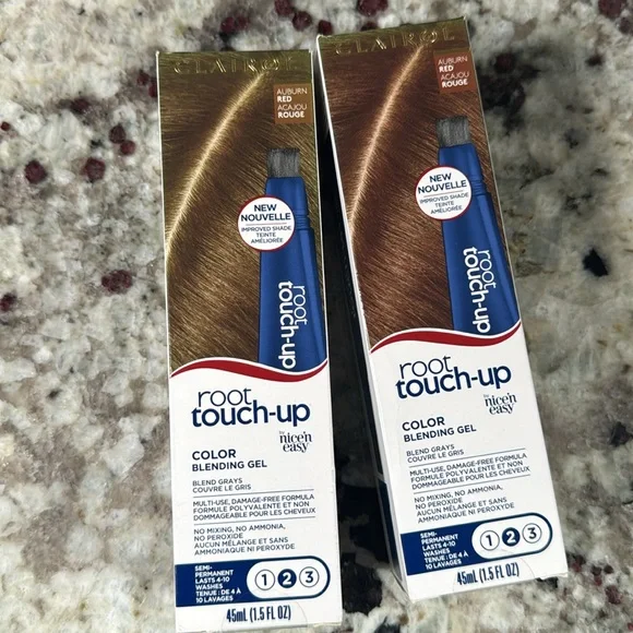Clairol Root Touch-Up Semi-Permanent Hair Color Blending Gel, 5R Auburn Red, - Picture 8 of 9
